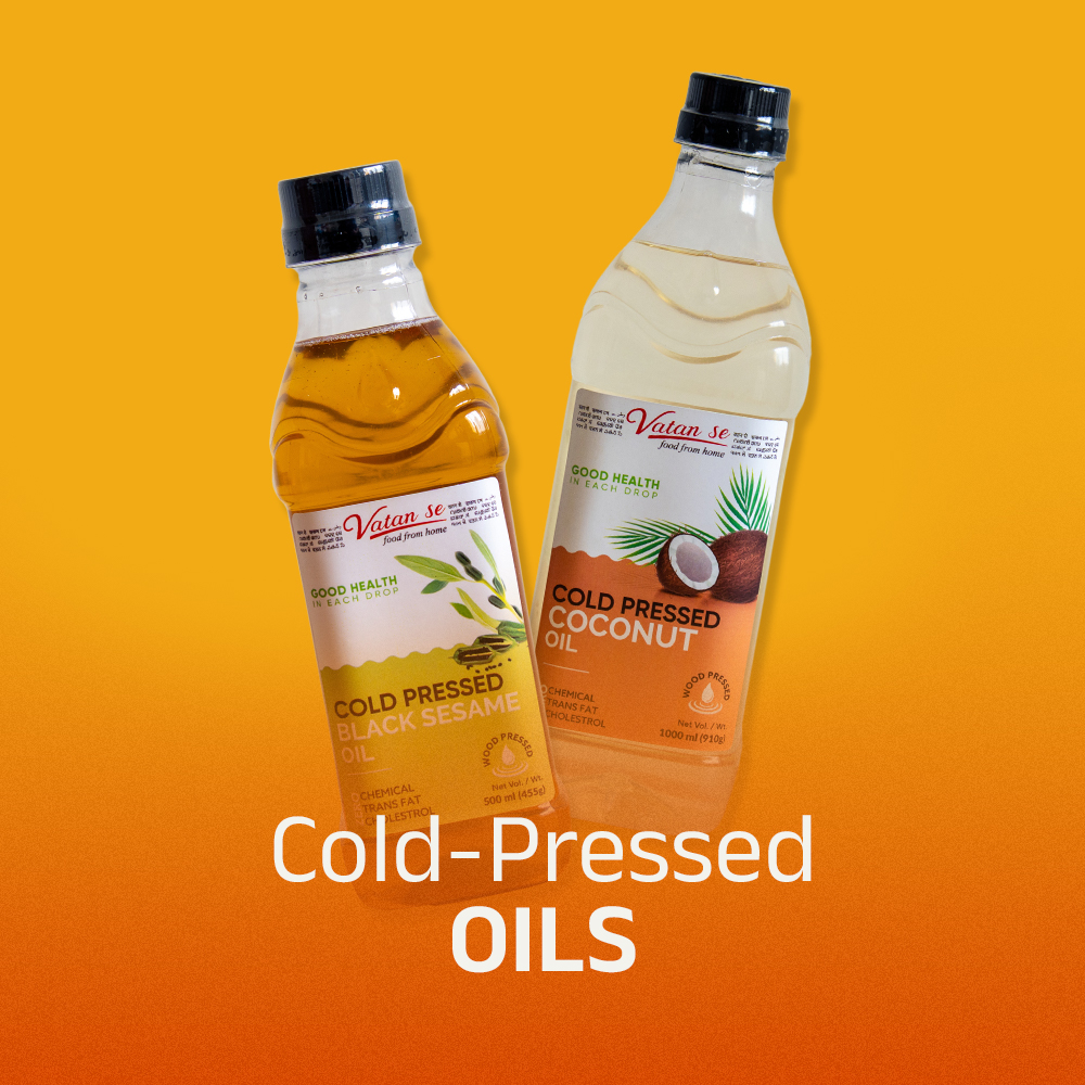 Cold pressed oils